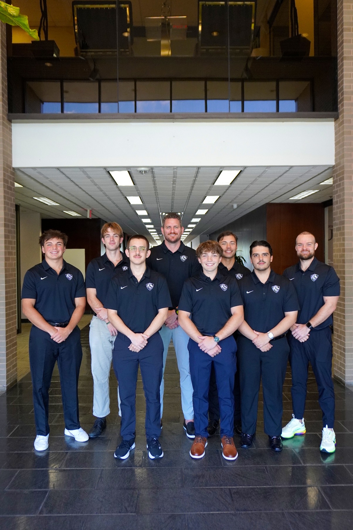 The Integrity Consulting Agency team in the office lobby